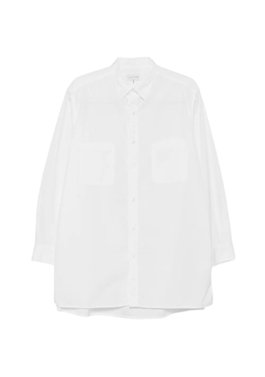 Yohji Yamamoto long-sleeve shirt - White