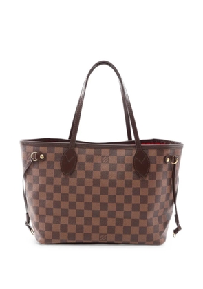 Louis Vuitton Pre-Owned 2014 Neverfull PM Damier Ebene tote bag - Brown
