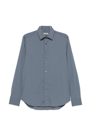 Canali button-down long-sleeve shirt - Blue