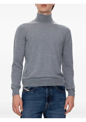 Barba turtleneck wool sweater - Grey