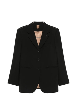 Max Mara Lampada single-breasted blazer - Black
