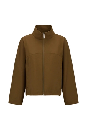 Laminar high collar jacket - Green