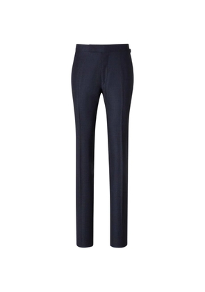 TOM FORD houndstooth-pattern suit - Blue