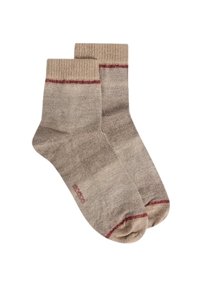 MOMONÌ Rojo melange socks - Neutrals