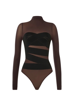 Wolford Infinite Wrap bodysuit - Brown