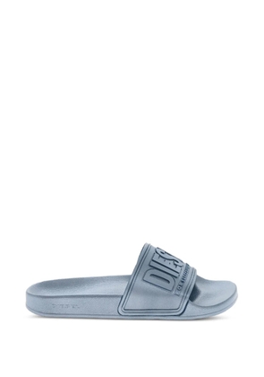 Diesel Sa-Mayemi-Slides in pearlescent rubber - Blue