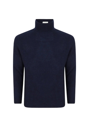 Ballantyne roll-neck sweater - Blue
