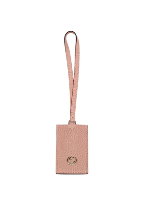 Gucci Pre-Owned Interlocking G luggage tag - Pink