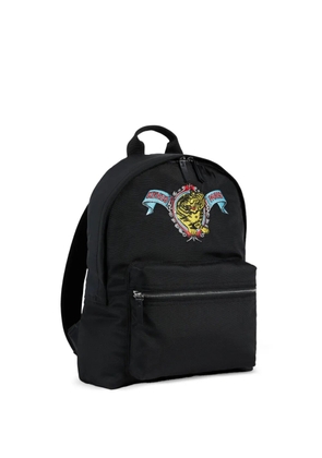 Kenzo Jumping Tiger embroidered backpack - Black