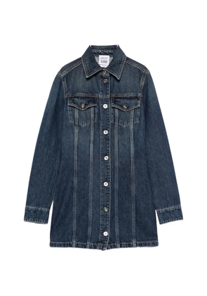 LIU JO x Elodie button-up denim mini dress - Blue