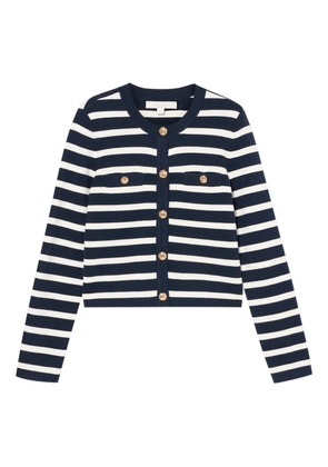 Brooks Brothers striped button-front cardigan - Blue