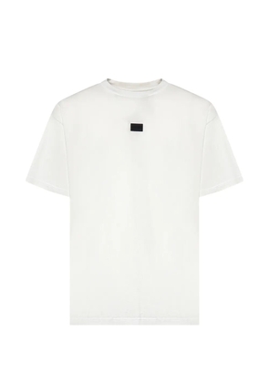 MM6 Maison Margiela logo-patch cotton T-shirt - White