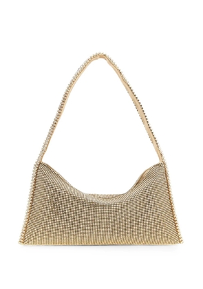 Benedetta Bruzziches Your Best Friend La Grande rhinestone-embellished shoulder bag - Gold