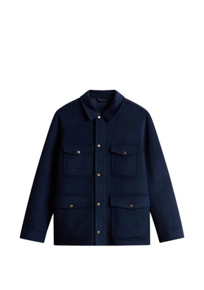 Woolrich zip-up flap-pocket jacket - Blue