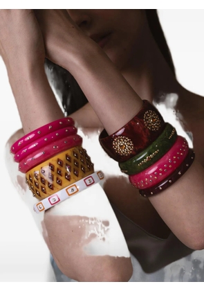 Mark Davis multi-stone bracelet - Red