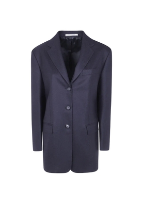Tagliatore Cecily single-breasted wool blazer - Black