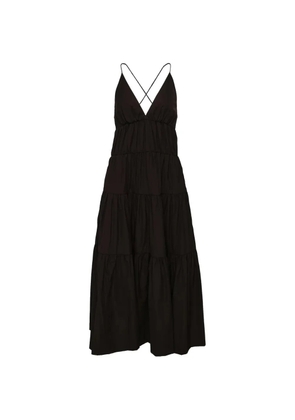 Club21 cut-out tiered maxi dress - Black