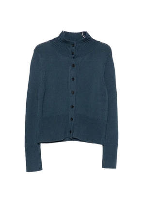 Hugenberg Derbe waffle-knit cardigan - Blue