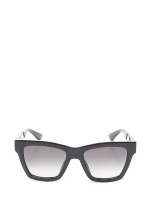 Gucci Pre-Owned logo-detail square-frame sunglasses - Black