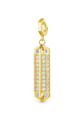 Cadar B Home diamond pendant - Gold