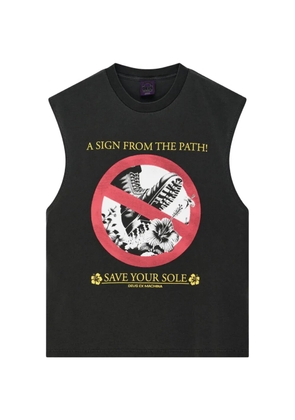 Deus Ex Machina Save your foot graphic-print vest - Grey