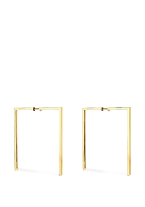 Cadar Foundation square hoop earrings - Gold