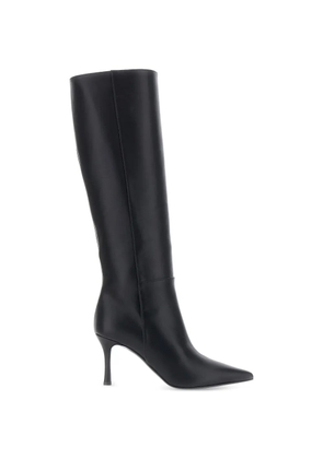 Pollini Aria pointed-toe knee-length boots - Black