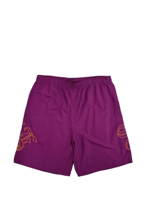 Supreme Old English shorts - Purple