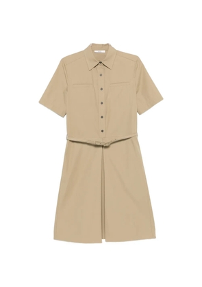 FENDI short-sleeve midi dress - Neutrals