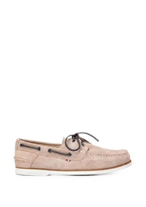 Tommy Hilfiger suede boat shoes - Neutrals