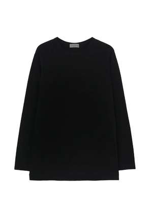 Yohji Yamamoto long-sleeve T-shirt - Black