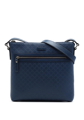Gucci Pre-Owned 2016-2026 Diamante Calfskin Hilary Lux crossbody bag - Blue
