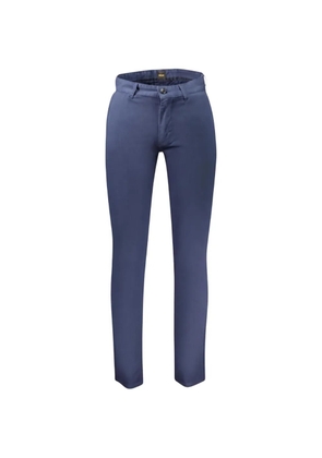 BOSS slim-fit chino trousers - Blue