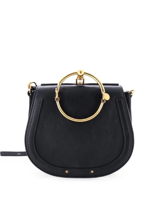 Chloé Pre-Owned Nile Leather Medium crossbody bag - Black