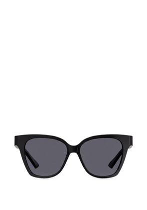 Moschino rectangle-frame sunglasses - Black