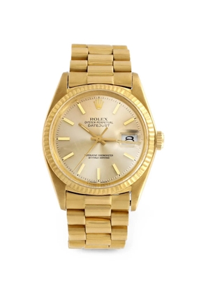 Rolex Datejust fluted-bezel 36mm watch - Gold