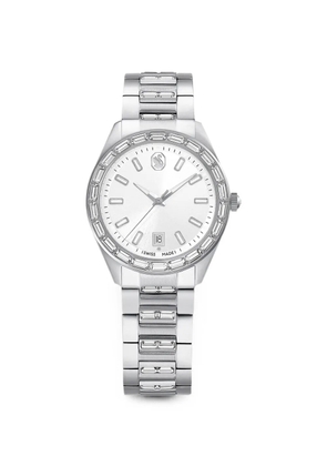 Swarovski Matrix crystal-embellished bezel 40mm watch - Silver