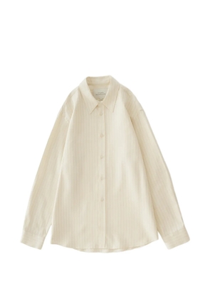 Studio Nicholson View pinstripe shirt - Yellow