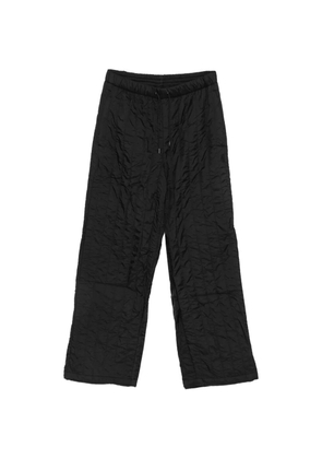 Rains Banja quilted drawstring trousers - Black