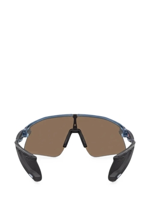 Oakley geometric-frame sunglasses - Blue