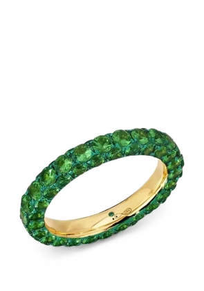 graziela tsavorite three-sided ring - Gold