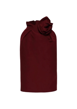 Magda Butrym flower-detail gathered midi skirt