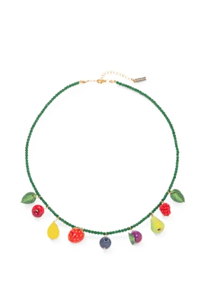 Jennifer Behr Fruita beaded necklace - Green