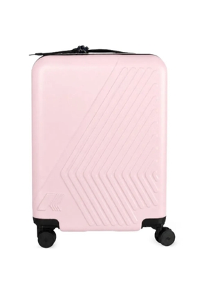 K-Way Eudoxie logo-embossed luggage - Pink