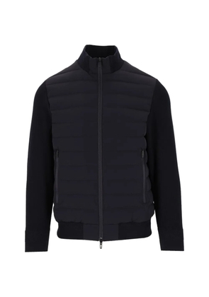 Emporio Armani quilted down jacket - Black