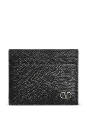 Valentino Garavani VLogo Signature grained cardholder - Black