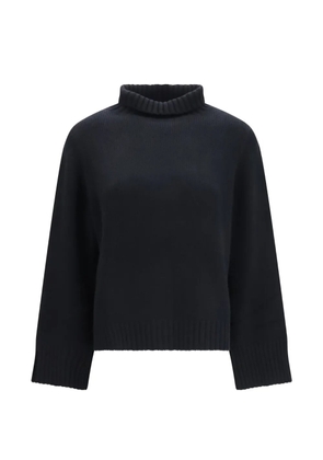 Allude long-sleeves sweater - Black