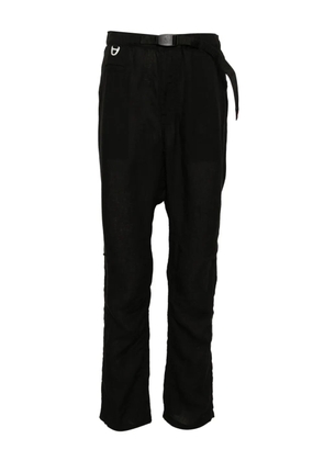 Undercover x nonnative linen pants - Black