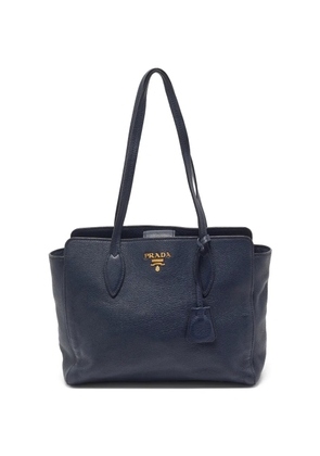 Prada Pre-Owned Vitello Phenix leather tote bag - Blue