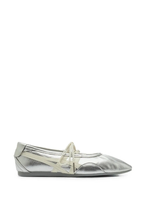 Onitsuka Tiger Gymnarina ballet flats - Silver